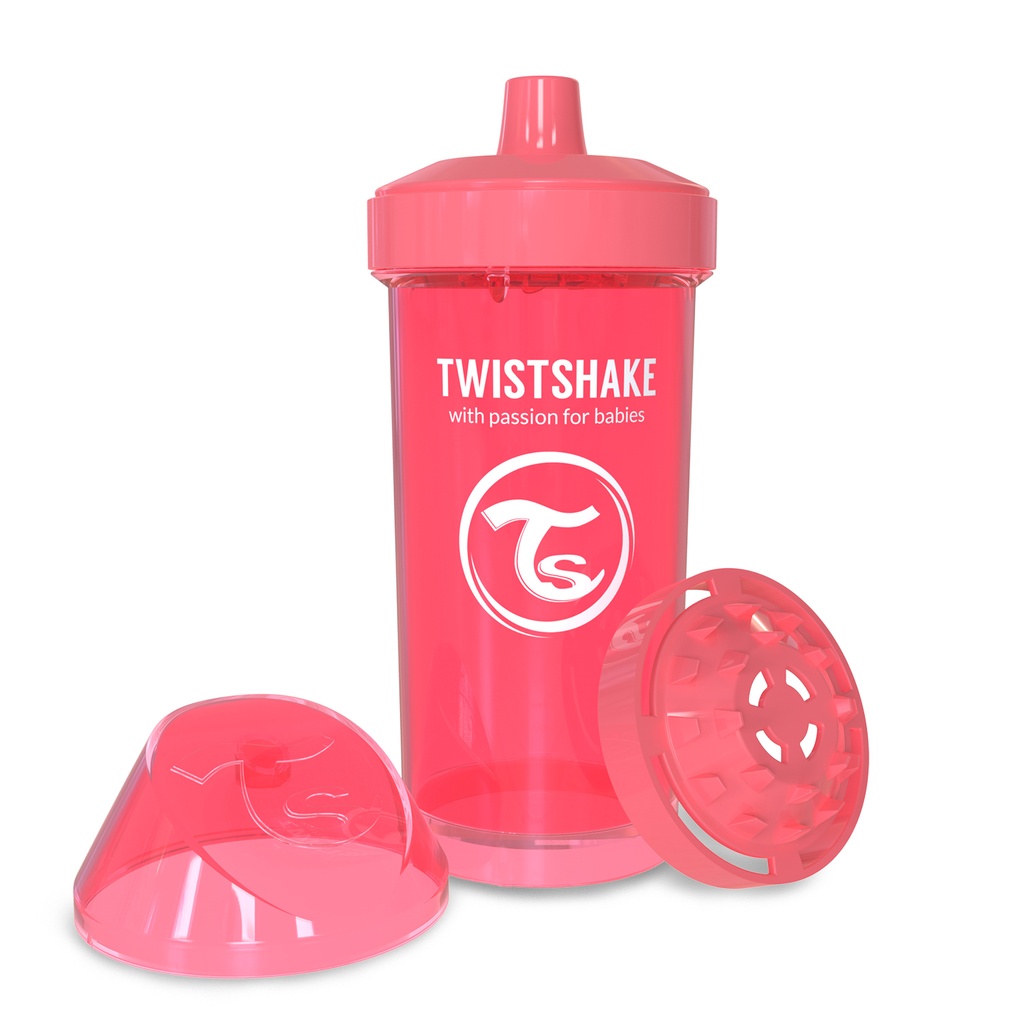 Twistshake Kid Cup Coral 360ml 12+m