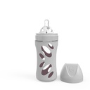 Biberón Anticólicos Cristal Gris Twistshake 260ml