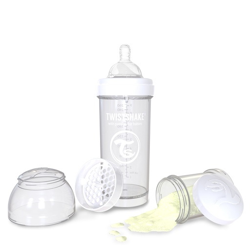 [78012] Twistshake Anti-Colic Bottle 260ml White